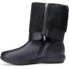 image:imageDREAM PAIRS Womens Wide Calf Knee High Faux FurLined Flat Fashion Winter Boots with Side ZipperBlack