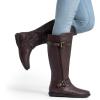 image:imageDREAM PAIRS Womens Wide Calf Knee High Faux FurLined Flat Fashion Winter Boots with Side ZipperBrown