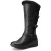 image:imageDREAM PAIRS Womens Knee High Boots Thick Faux Fur Lined Winter Snow Warm Boots with ZipperBlack