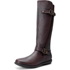 image:imageDREAM PAIRS Womens Faux FurLined Knee High Winter Boots Fall Tall BootsBrown