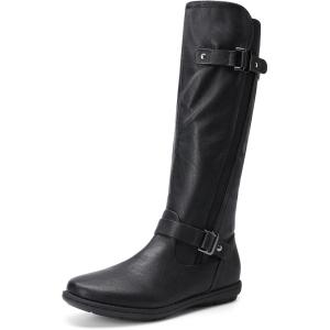 image:imageDREAM PAIRS Womens Faux FurLined Knee High Winter Boots Fall Tall BootsTraceblack