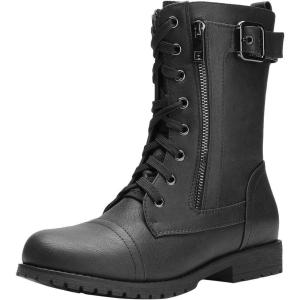 image:imageDREAM PAIRS Womens Mission Drivers BootsBlack