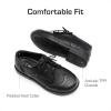 image:imageDREAM PAIRS Boys Girls Dress Shoes Kids School Uniform Formal Casual Oxfords for Toddler Little KidBlack