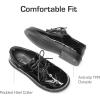 image:imageDREAM PAIRS Boys Girls Dress Shoes Kids School Uniform Formal Casual Oxfords for Toddler Little KidBlackpat