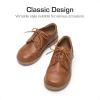 image:imageDREAM PAIRS Boys Girls Dress Shoes Kids School Uniform Formal Casual Oxfords for Toddler Little KidBrown