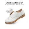 image:imageDREAM PAIRS Boys Girls Dress Shoes Kids School Uniform Formal Casual Oxfords for Toddler Little KidWhite