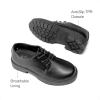 image:imageDREAM PAIRS Boys Girls Dress Shoes Kids Uniform Formal Classic Oxfords Laceup for Toddler Little Big KidAll Black