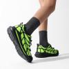 image:imageDREAM PAIRS Boys Girls Running Shoes Kids Athletic Lightweight Breathable Gym School ShoesNeon GreenBlack