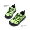 image:imageDREAM PAIRS Boys Girls Running Shoes Kids Athletic Lightweight Breathable Gym School ShoesNeon GreenBlack