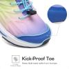 image:imageDREAM PAIRS Boys Girls Running Shoes Kids Athletic Lightweight Breathable Gym School ShoesRainbow