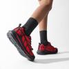 image:imageDREAM PAIRS Boys Girls Running Shoes Kids Athletic Lightweight Breathable Gym School ShoesRedBlack