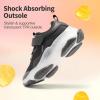 image:imageDREAM PAIRS Boys Girls Slipon Sneakers Lightweight Breathable Walking ShoesBlack