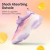 image:imageDREAM PAIRS Boys Girls Slipon Sneakers Lightweight Breathable Walking ShoesPurplePink