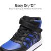 image:imageDREAM PAIRS Boys Girls Sneaker High Top Basketball Shoes Kids LilLegends JuniorFly Jumpers Sports Shoes for Athletic School GymBlueBlack