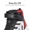 image:imageDREAM PAIRS Boys Girls Sneaker High Top Basketball Shoes Kids LilLegends JuniorFly Jumpers Sports Shoes for Athletic School GymBlueBlackRed