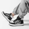 image:imageDREAM PAIRS Boys Girls Sneaker High Top Basketball Shoes Kids LilLegends JuniorFly Jumpers Sports Shoes for Athletic School GymWhiteBlack