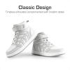 image:imageDREAM PAIRS Boys Girls Sneaker High Top Basketball Shoes Kids LilLegends JuniorFly Jumpers Sports Shoes for Athletic School GymWhiteGray