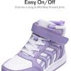 image:imageDREAM PAIRS Boys Girls Sneaker High Top Basketball Shoes Kids LilLegends JuniorFly Jumpers Sports Shoes for Athletic School GymWhitePurple