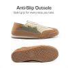 image:imageDREAM PAIRS Boys Girls Sneakers Foldable Back Retro Classic Casual Tennis Lightweight Breathable Walking Shoes for LittleBig KidBrownBeige