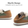 image:imageDREAM PAIRS Boys Girls Sneakers Foldable Back Retro Classic Casual Tennis Lightweight Breathable Walking Shoes for LittleBig KidBrownBeige