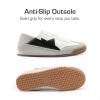 image:imageDREAM PAIRS Boys Girls Sneakers Foldable Back Retro Classic Casual Tennis Lightweight Breathable Walking Shoes for LittleBig KidWhiteBlack
