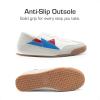 image:imageDREAM PAIRS Boys Girls Sneakers Foldable Back Retro Classic Casual Tennis Lightweight Breathable Walking Shoes for LittleBig KidWhiteBlue