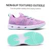 image:imageDREAM PAIRS Boys Girls Sneakers Kids Slipon Quick Dry Lightweight Aqua Water ShoesPurpleGreen