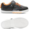 image:imageDREAM PAIRS Boys Sneakers Little Kids Toddler Shoes Storybook Causal Walking Shoes NonSlip with Hook and LoopGreyOrange