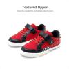 image:imageDREAM PAIRS Boys Sneakers Little Kids Toddler Shoes Storybook Causal Walking Shoes NonSlip with Hook and LoopRedBlack