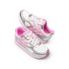 image:imageDREAM PAIRS Girls Sneakers Laceup Tennis Running Casual Footwear LilLegends Lightweight Classic Walking Shoes for LittleBig KidPinkSilver