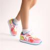 image:imageDREAM PAIRS Girls Sneakers Laceup Tennis Running Casual Footwear LilLegends Lightweight Classic Walking Shoes for LittleBig KidRainbow