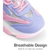 image:imageDREAM PAIRS Kids Girls Sneakers Jelly Sole Lace up Shoes Lightweight Walking Shoes for Girls BoysPurplePink