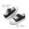 image:imageDREAM PAIRS Kids Toddler Sneakers Boys Girls Casual Canvas School ShoesBlack
