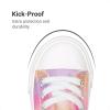 image:imageDREAM PAIRS Kids Toddler Sneakers Boys Girls Casual Canvas School ShoesPinkRainbow