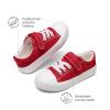 image:imageDREAM PAIRS Kids Toddler Sneakers Boys Girls Casual Canvas School ShoesRed