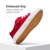 image:imageDREAM PAIRS Kids Toddler Sneakers Boys Girls Casual Canvas School ShoesRed