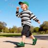 image:imageDREAM PAIRS Toddler Boys Sneakers Little Kids Shoes Fun Cartoon Cute Causal Walking Hook and Loop LightweightGreen