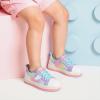 image:imageDREAM PAIRS Toddler Girls Shoes Rainbow Sneakers Casual School Walking Hook and Loop Footwear for ToddlerLittle KidsRainbowPurple