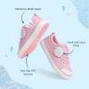 image:imageDREAM PAIRS Toddler Girls Sneakers Lightweight Comfortable Hook and Loop Casual Walking Cartoon Cute Little Kids ShoesPink