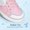 image:imageDREAM PAIRS Toddler Girls Sneakers Lightweight Comfortable Hook and Loop Casual Walking Cartoon Cute Little Kids ShoesPink