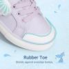 image:imageDREAM PAIRS Toddler Girls Sneakers Lightweight Comfortable Hook and Loop Casual Walking Cartoon Cute Little Kids ShoesPurple
