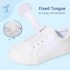 image:imageDREAM PAIRS Toddler Girls Sneakers Lightweight Comfortable Hook and Loop Casual Walking Cartoon Cute Little Kids ShoesWhite