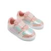 image:imageDREAM PAIRS Toddler Girls Sneakers Sparkly Shiny Lightweight Comfortable Hook and Loop Casual Walking Little Kids ShoesPinkRainbow
