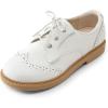 image:imageDREAM PAIRS Boys Girls Dress Shoes Kids School Uniform Formal Casual Oxfords for Toddler Little KidWhite