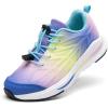 image:imageDREAM PAIRS Boys Girls Running Shoes Kids Athletic Lightweight Breathable Gym School ShoesRainbow