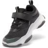 image:imageDREAM PAIRS Boys Girls Slipon Sneakers Lightweight Breathable Walking ShoesBlack