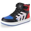 image:imageDREAM PAIRS Boys Girls Sneaker High Top Basketball Shoes Kids LilLegends JuniorFly Jumpers Sports Shoes for Athletic School GymBlueBlackRed