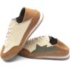 image:imageDREAM PAIRS Boys Girls Sneakers Foldable Back Retro Classic Casual Tennis Lightweight Breathable Walking Shoes for LittleBig KidBrownBeige
