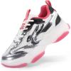 Silver/Hot Pink