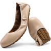 image:imageDREAM PAIRS Womens Ballet Flats Foldable Round Toe Dressy Comfortable Slip On Dress ShoesNude